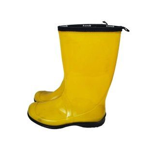 Kamik Yellow Tall Rainboots 8